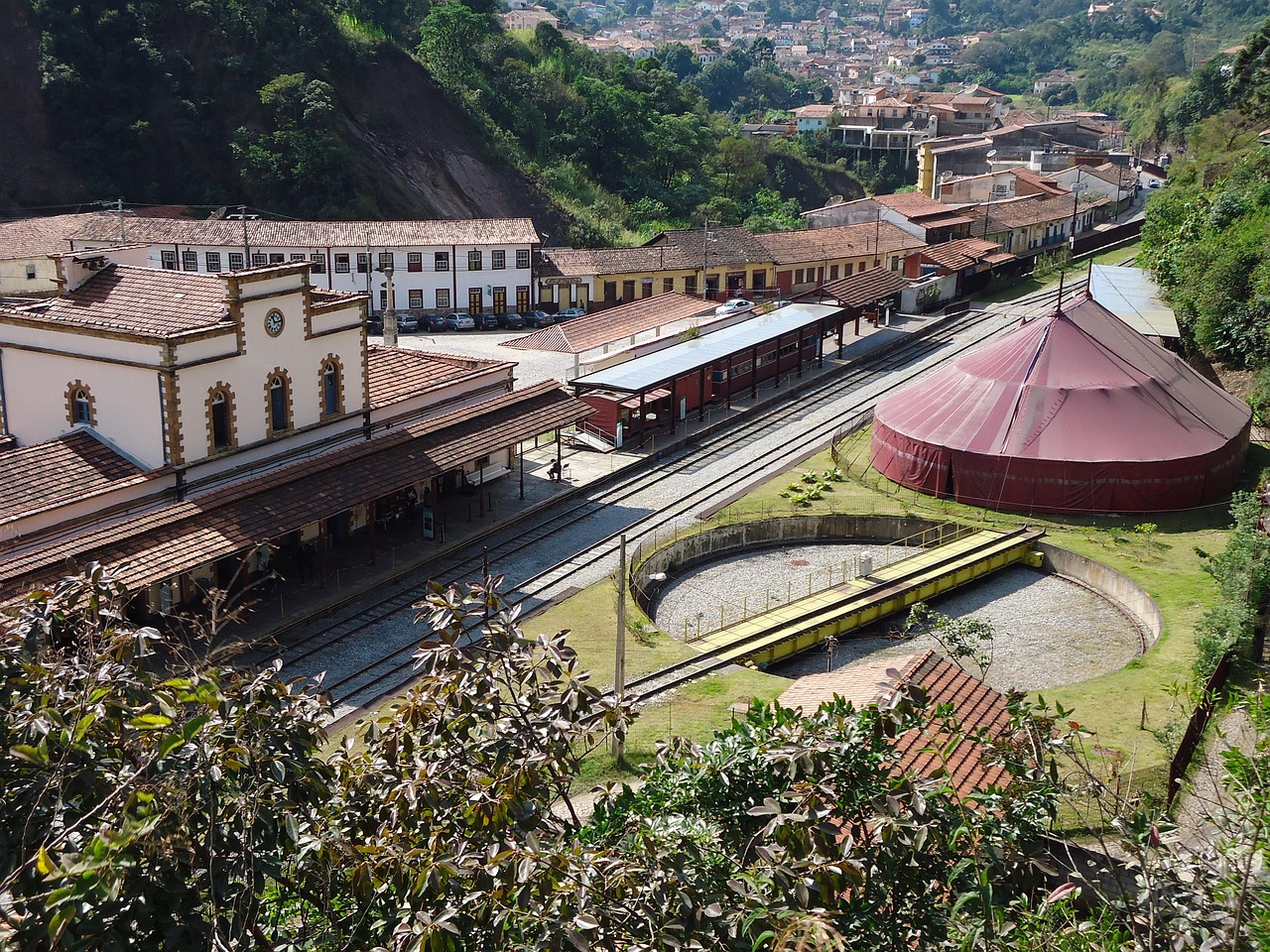 The timeless cobblestone streets and baroque silhouettes of Ouro Preto.