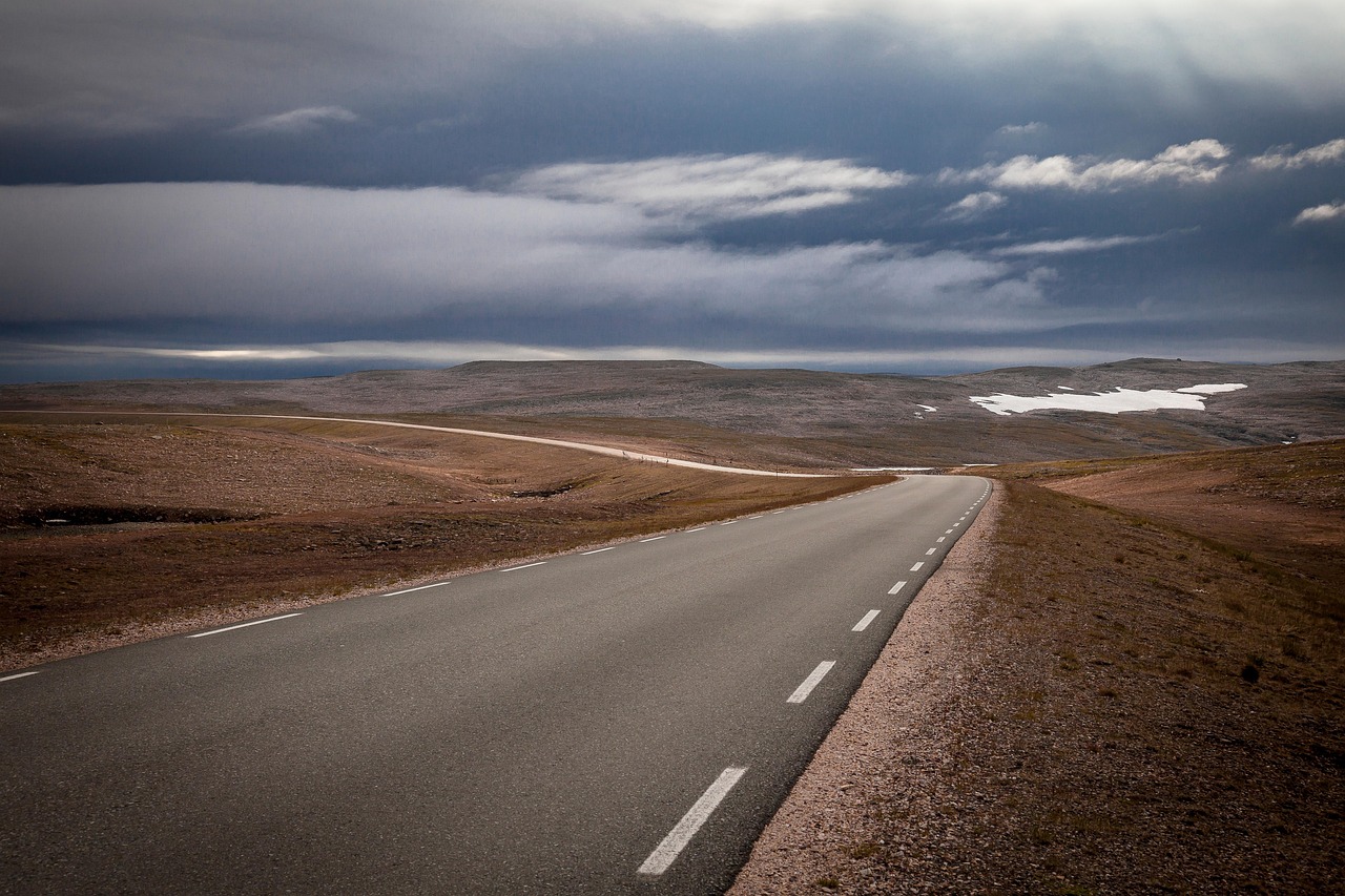 Driving through the elements: Norway's scenic routes are engineering marvels.