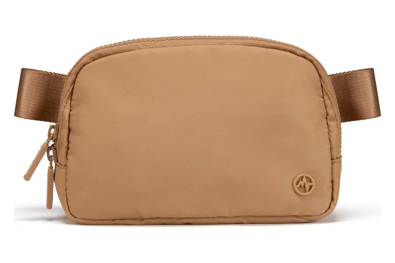 A Pander two-way zippered fanny pack worn as a crossbody bag.