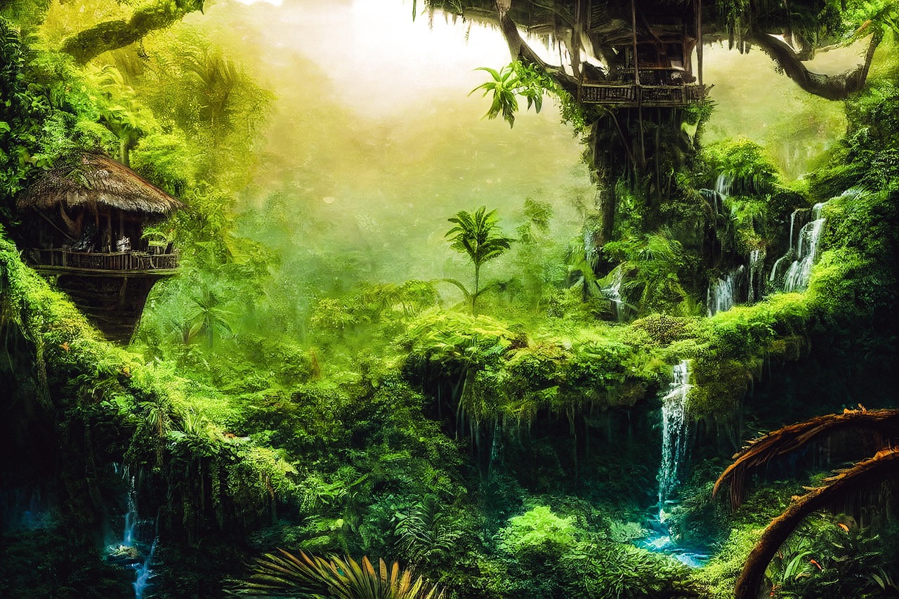 Unique rentals like luxury treehouses offer a secluded and adventurous stay for families.