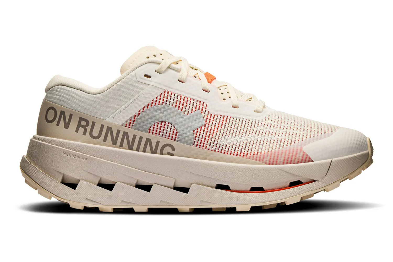 On Cloudultra 3 trail running shoes showing the specialized sole and breathable mesh.