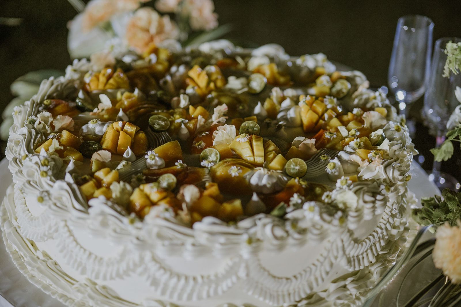 A gourmet plated meal showcasing fine dining presentation for a wedding reception.