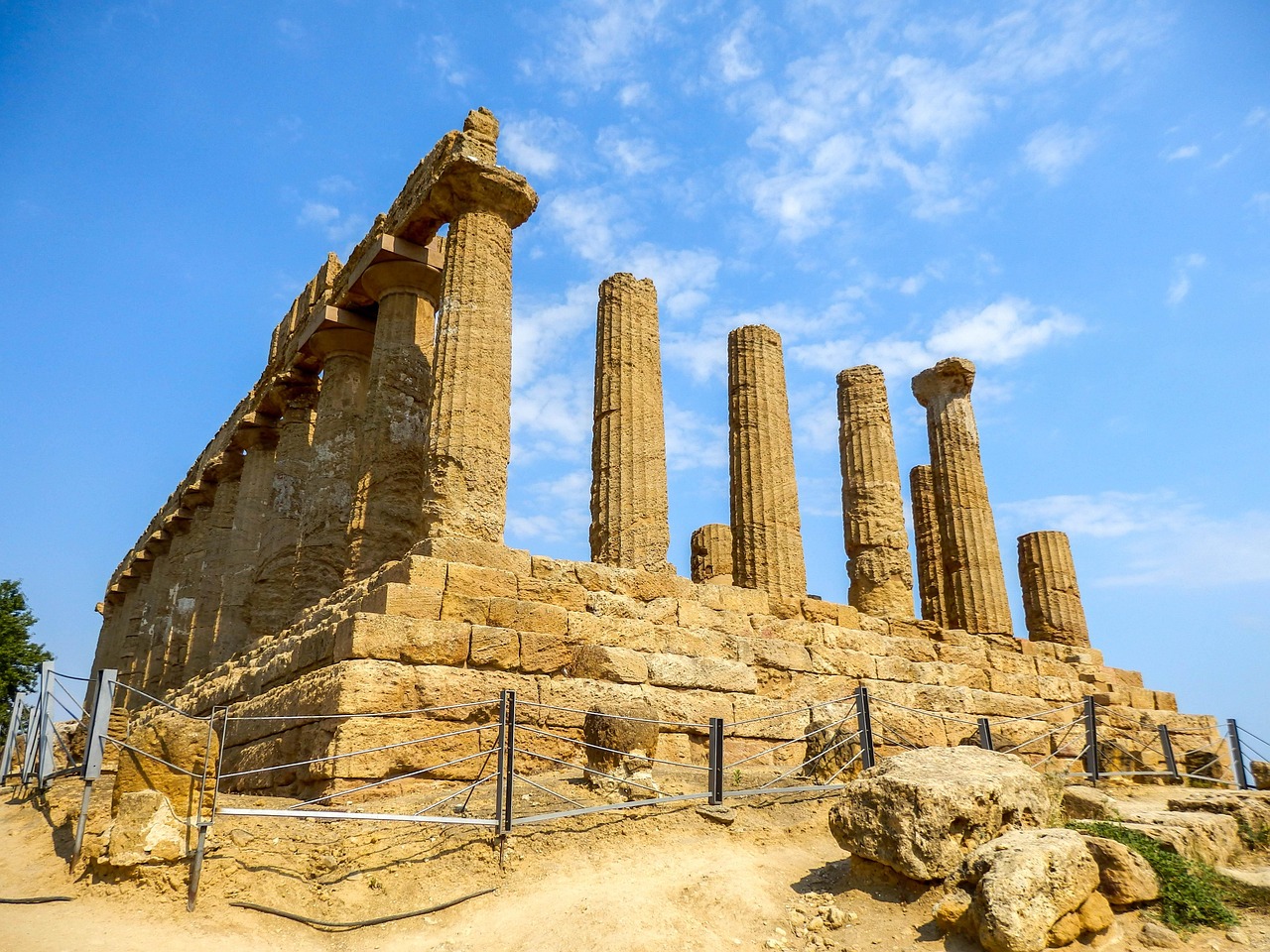 The Temple of Concordia stands as a testament to Sicily's 2,500-year-old Greek history.