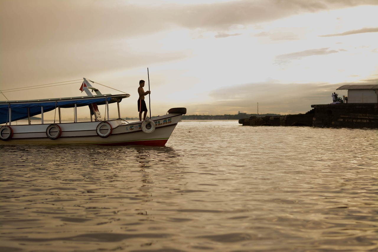 Navigating the deep Amazon: A floating sanctuary amidst the world's largest rainforest.